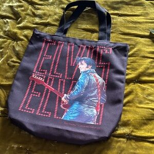 Elvis canvas tote bag epic 68 Graceland vlv rockabilly
